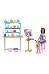 Barbienin Sanat Atölyesi Oyun Seti HCM85